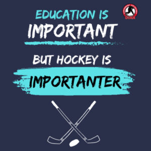 Education is Important - Youth Tee, Light text Design