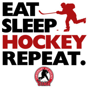 Eat Sleep Hockey Travel Mug Design