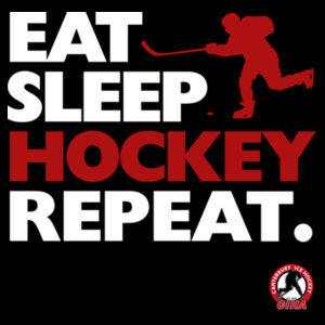 Eat Sleep Hockey Tote Design