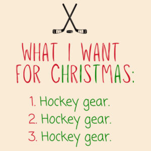 Wish List Large Natural Santa Sack Design