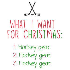 Wish List Large White Santa Sack Design