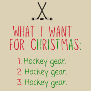 Wish List Christmas Eve Bag Design