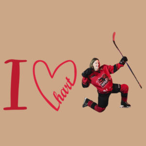 I 'Hart' LJ - Inferno Women's Tee Design