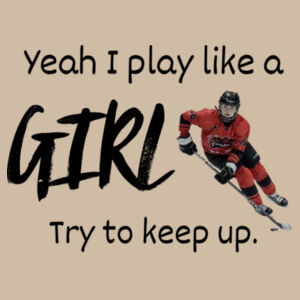 Play like a girl - Youth Tee Design