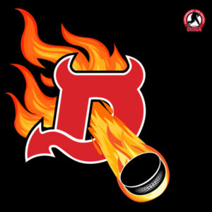 Red Devils Slapshot - Youth Tee Design