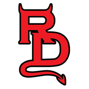 Red Devils Ceramic Coaster Set Design