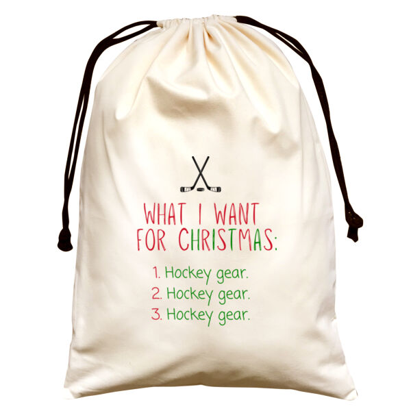 Wish List Large Natural Santa Sack Thumbnail