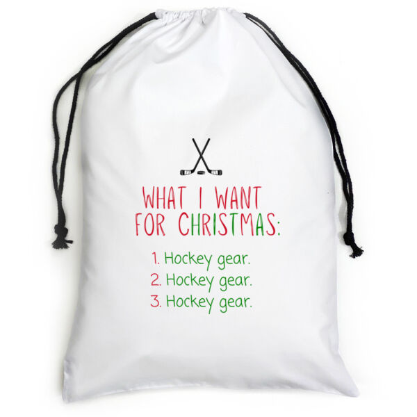 Wish List Large White Santa Sack Thumbnail
