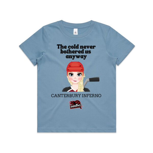 Inferno Frozen Mash-up - Youth Tee Dark text Thumbnail